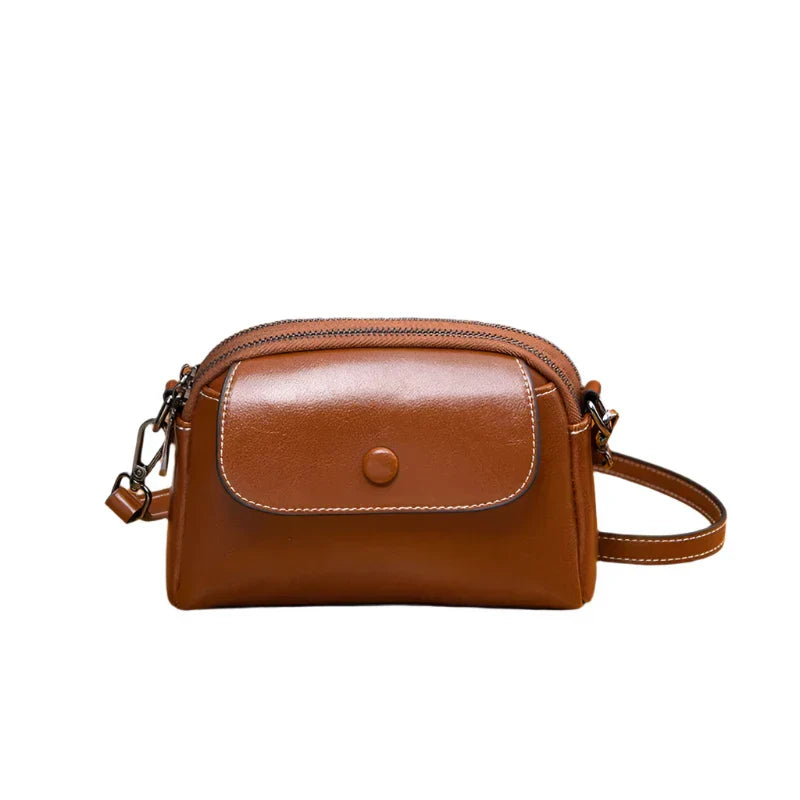 Sophie | Simple Leather Crossbody Sling Bag