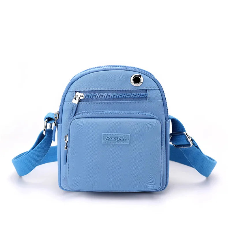 Zoe | Compact Nylon Crossbody Sling Bag