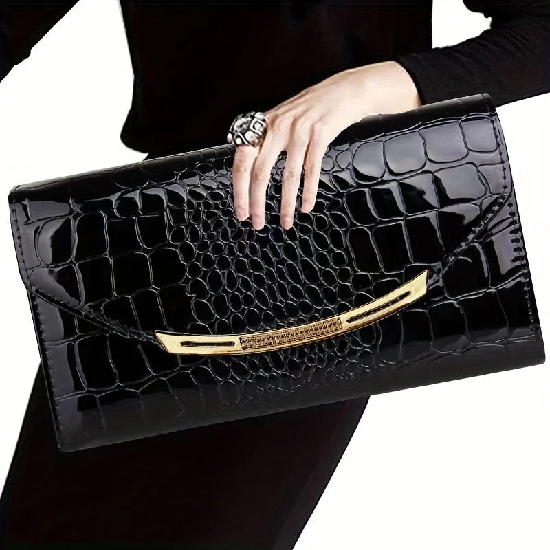 CORS | Premium Clutch Croco Print