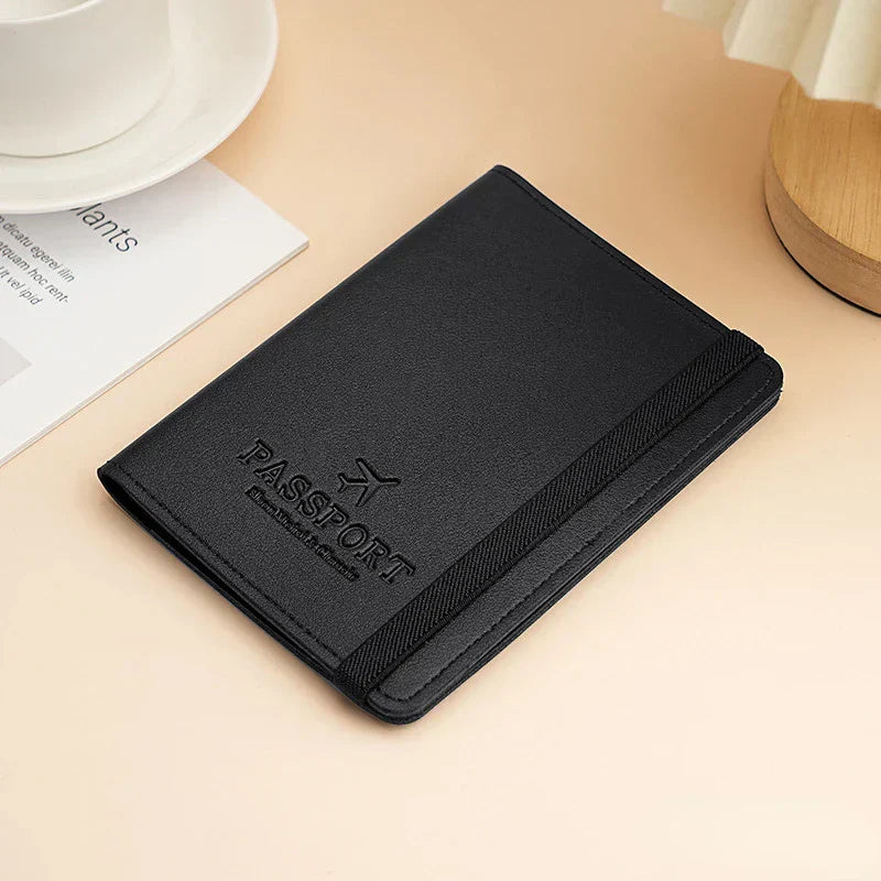 Linda | RFID-blocking passport card holder travel wallet