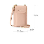 Perle | Lightweight PU Passport Holder with Removable Shoulder Strap