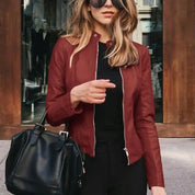 HARRIET | Stylish Leather Women Jacket