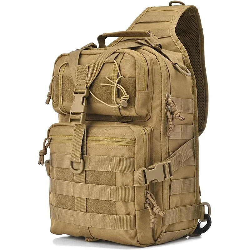 Max | Large Tactical Travel Crossbody Sling Bag for Men