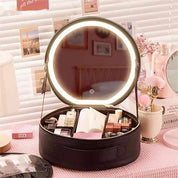 Nyra | Ultimate Portable Illuminated Mirror Makeup Bag