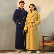 Neville | Unisex Plush Fleece Bathrobe