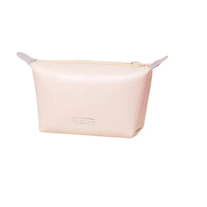 Emmeline | Solid Color Large Capacity Cosmetic Bag