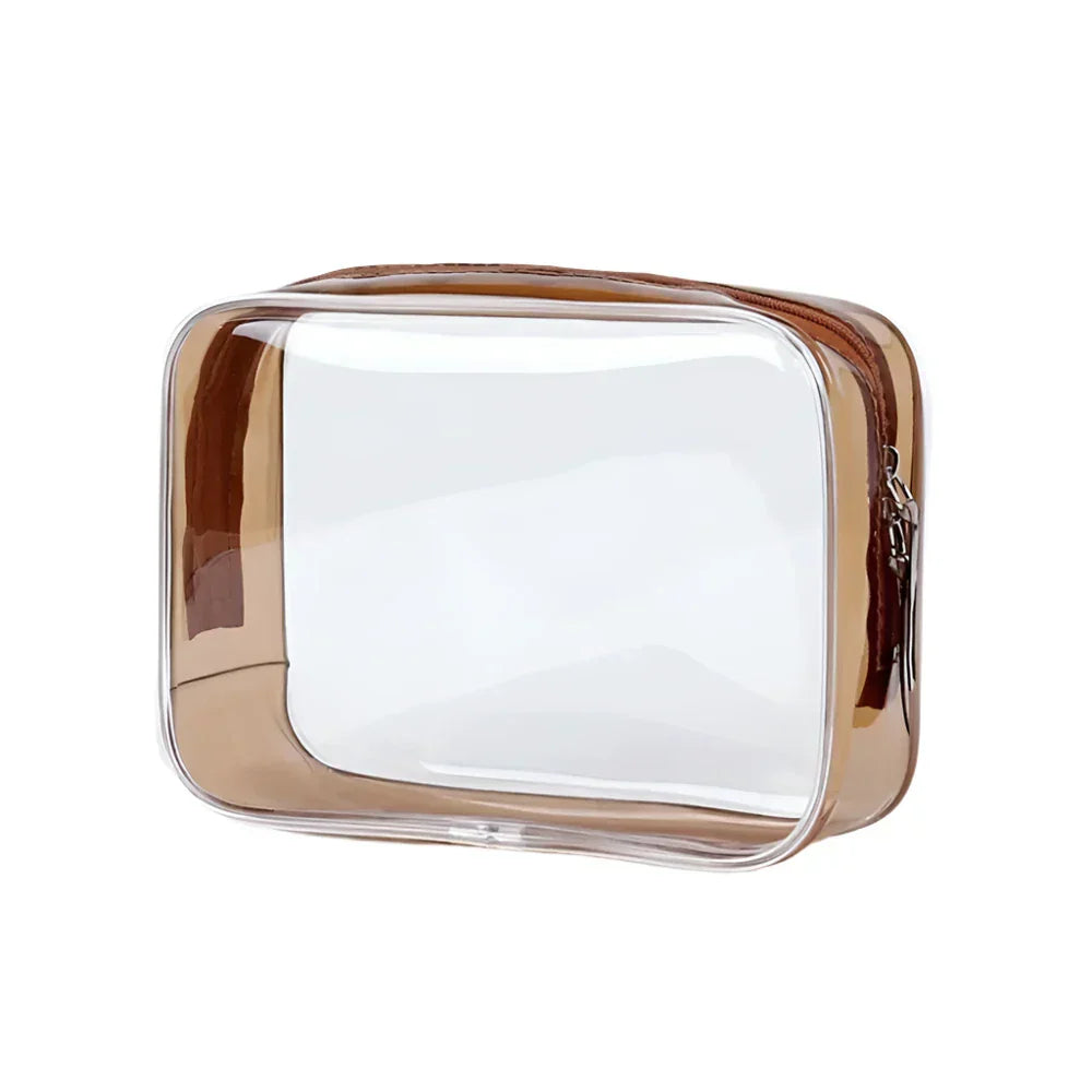 Samantha | Compact and Portable Transparent Makeup Bag