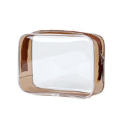 Samantha | Compact and Portable Transparent Makeup Bag