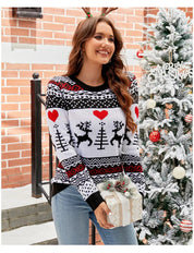 LOTTIE | Women's Long Sleeve Christmas Sweater