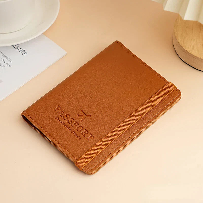 Linda | RFID-blocking passport card holder travel wallet