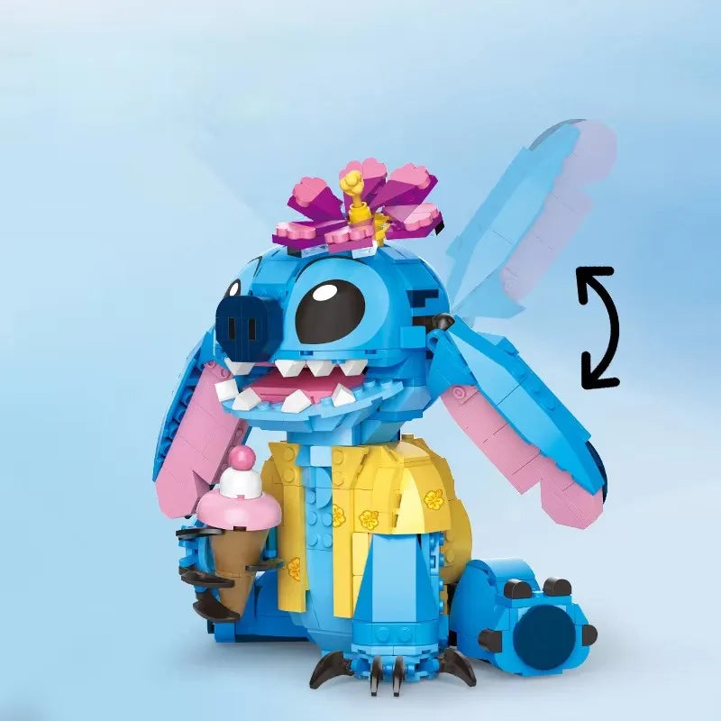 Stitch Building Block Set | 730 Pieces