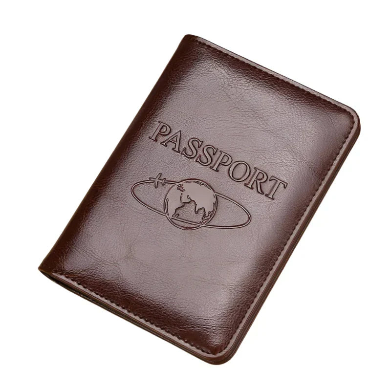 Aileen | Genuine Leather Travel Wallet Passport Holder