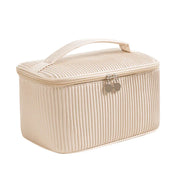 Raquel | Zipper Toast Travel Makeup Cosmetic Toiletry Set Bag