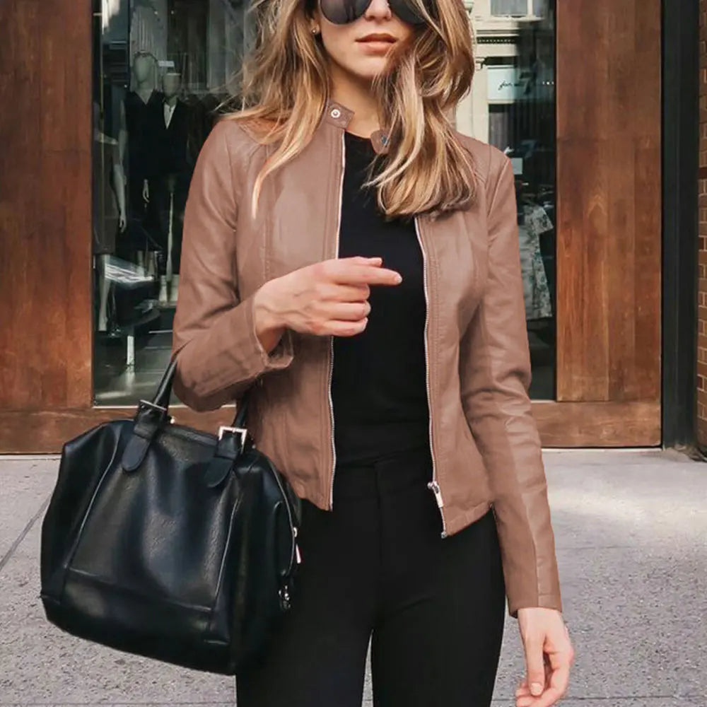 HARRIET | Stylish Leather Women Jacket