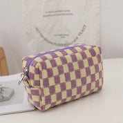 Nova | Trendy Checkered Y2K-Style Make-up Bag