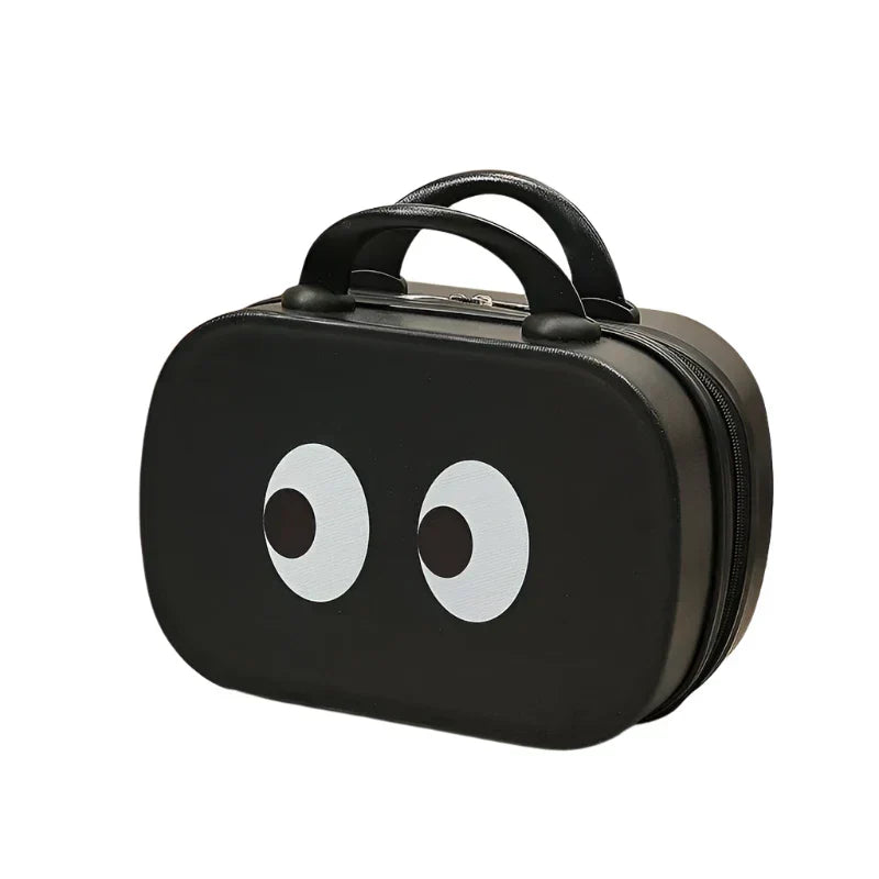 Ayra | Cartoon Eyes Vintage Cosmetic Bag Organizer