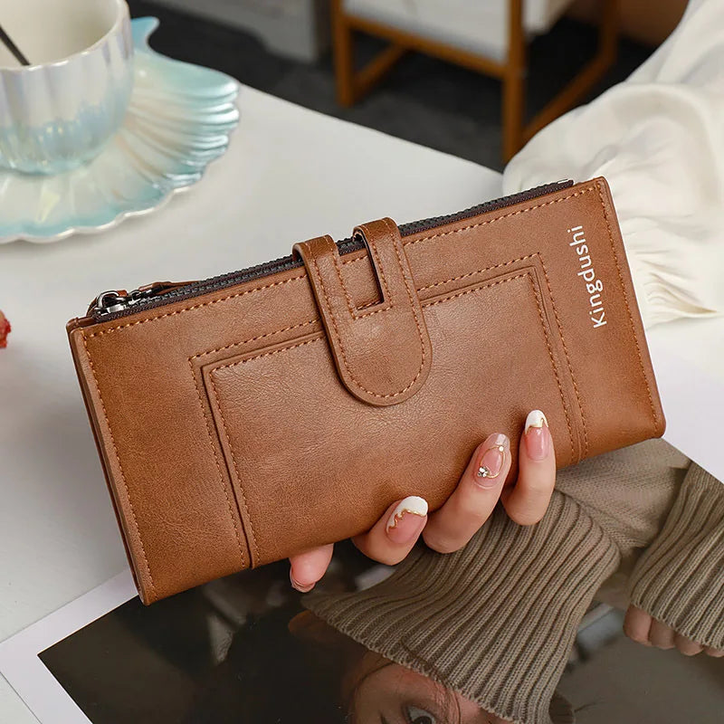 Ashlyn | Large Leather Travel Wallet