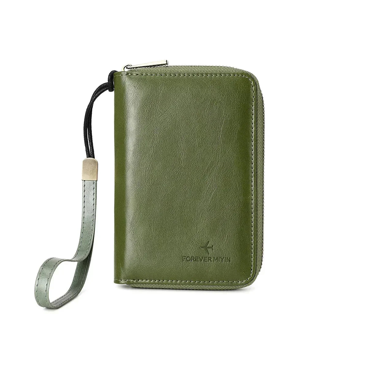 Samira | RFID-blocking Passport Holder Travel Wallet with Wrist Strap