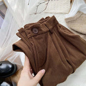 JESSY | Vintage High Waist Corduroy Pants for Women