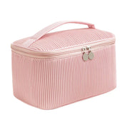 Raquel | Zipper Toast Travel Makeup Cosmetic Toiletry Set Bag