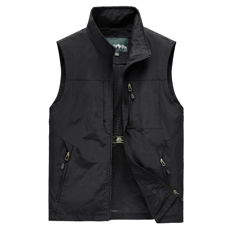 PME Bodywarmer | Stylish lightweight intermediate jacket vest for men with collar