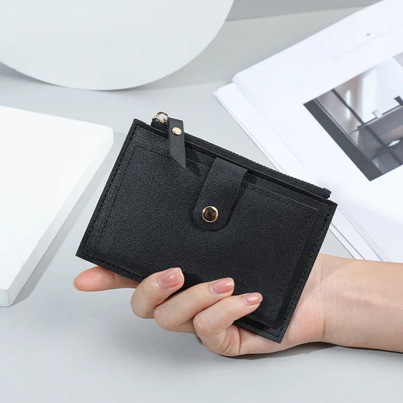 Jamie | Ultra-thin PVC Passport and Card Holder with Coin Pocket