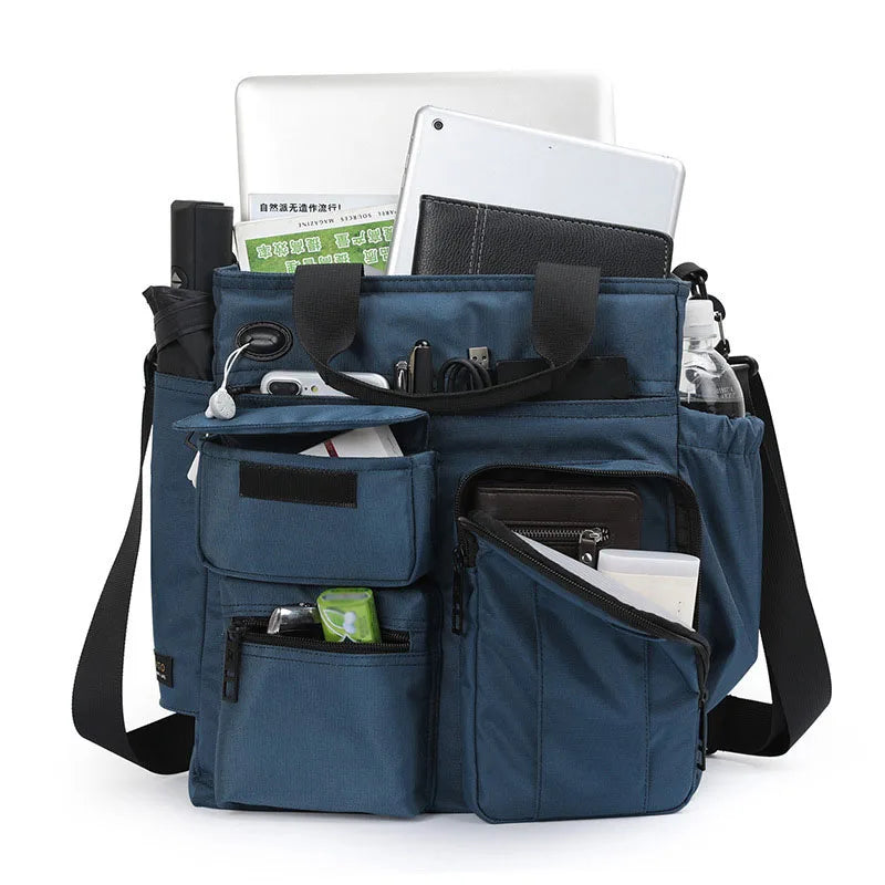 Ethan | Waterproof Crossbody Messenger Laptop Bag