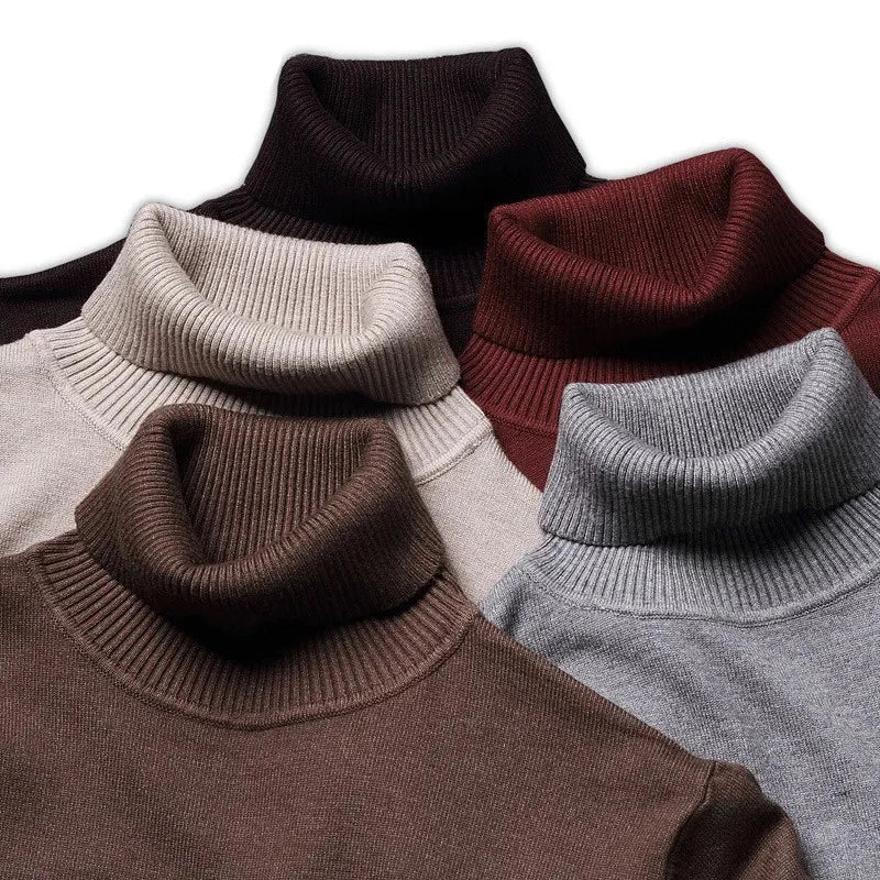 Timeless Men's Turtleneck Sweater for Effortless Style