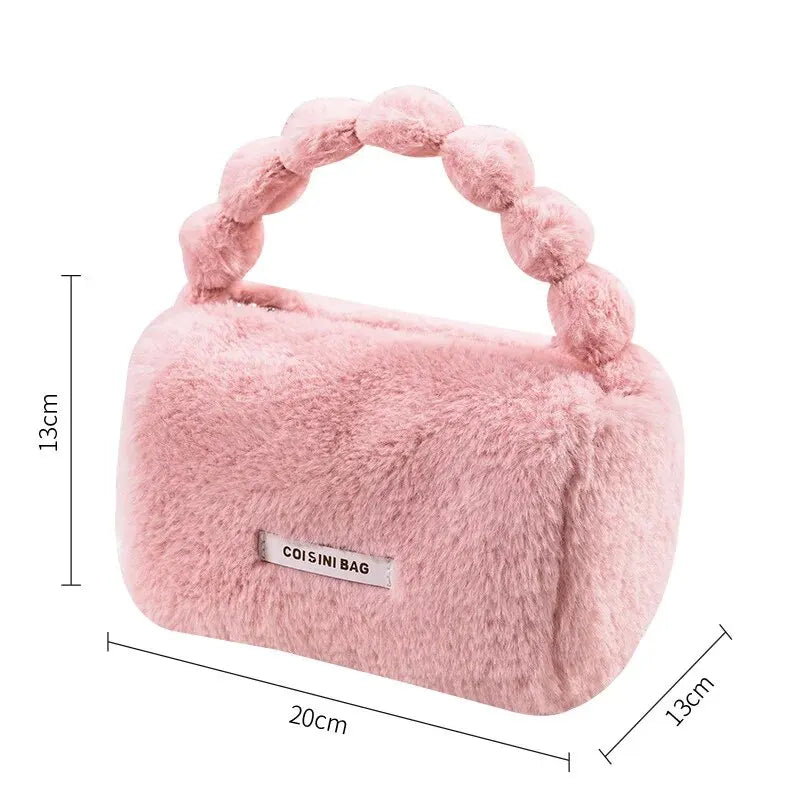 Elia | Winter Plush Cosmetic Bag