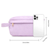 Kamiyah | Soft Cord Cotton Travel Cosmetic Bag