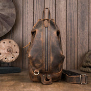 Oscar | Retro Leather Travel Crossbody Bag