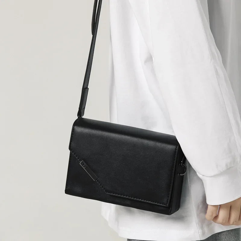 Noah | Simple Leather Small Crossbody Sling Bag