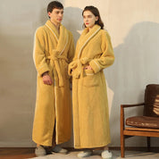 Neville | Unisex Plush Fleece Bathrobe