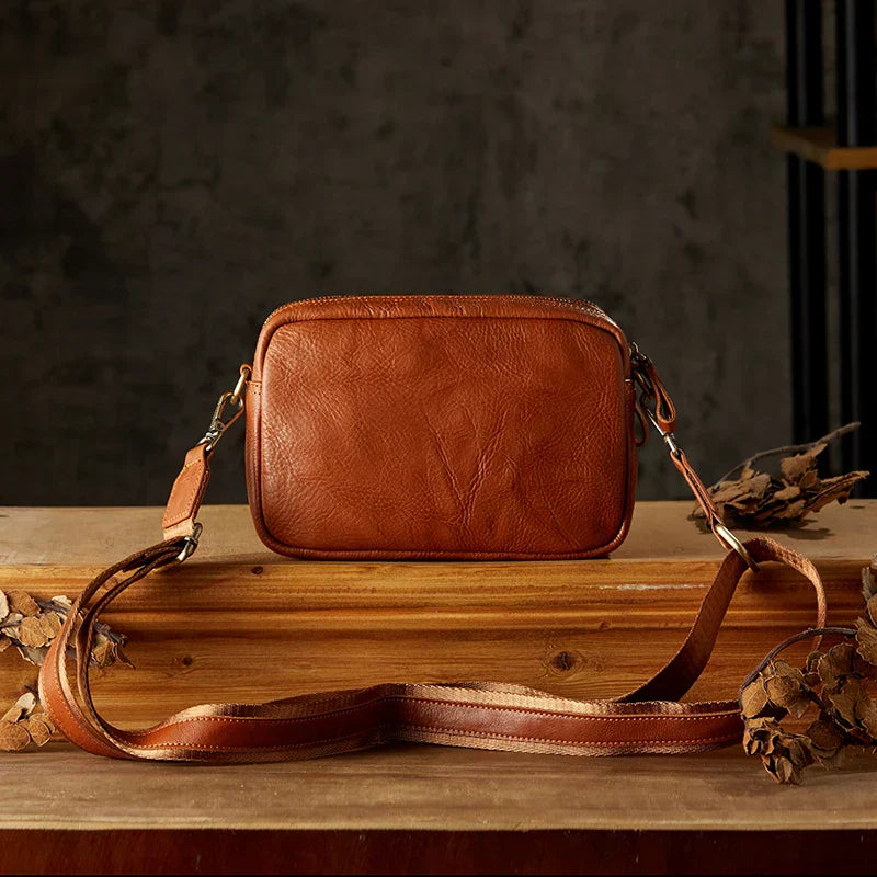 Milo | Retro Genuine Leather Shoulder Bag