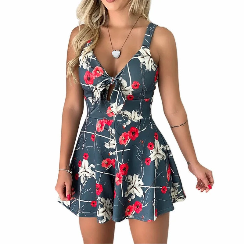 PACHA | Summer Jumpsuit with Chic Bow