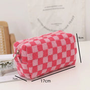 Nova | Trendy Checkered Y2K-Style Make-up Bag