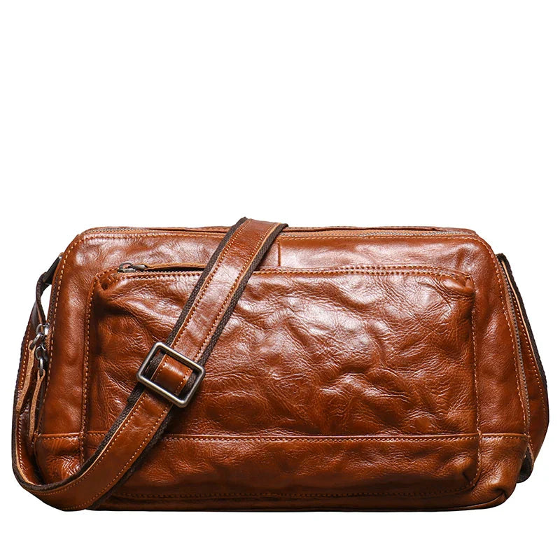 Owen | Genuine Leather Crossbody Travel Bag