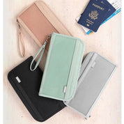 Kya | Travel wallet with large capacity and RFID protection for passports