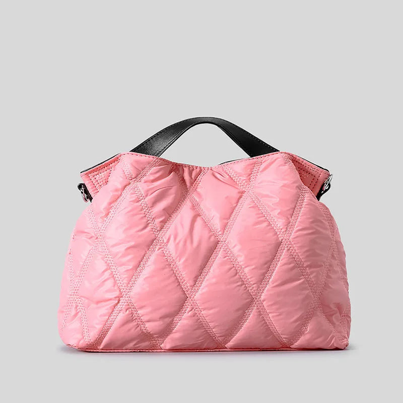 Mila | Lightweight Puffer Crossbody Messenger Bag