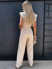 IVORY | Luxurious Jumpsuit with Bow