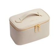 Dalia | Women's Deluxe Leather Travel Makeup Bag