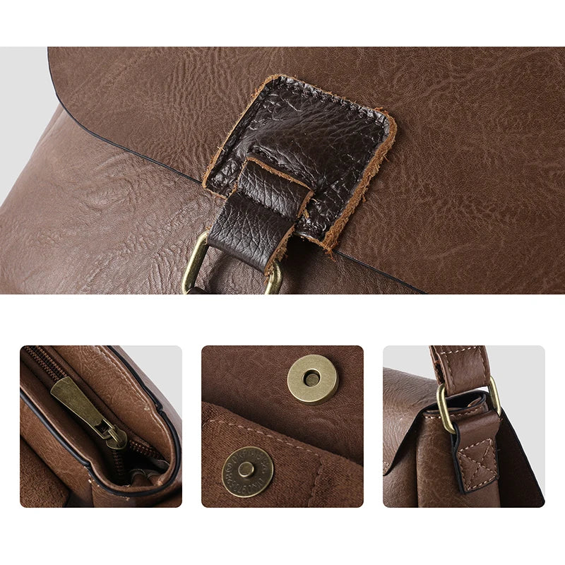 Noah | PU Leather Shoulder Bag