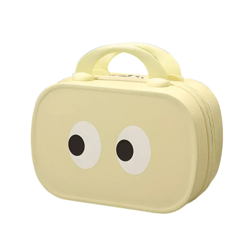 Ayra | Cartoon Eyes Vintage Cosmetic Bag Organizer