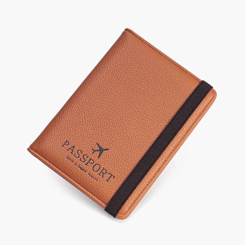 Bellamy | Fashionable PU Leather RFID Travel Wallet for Passports