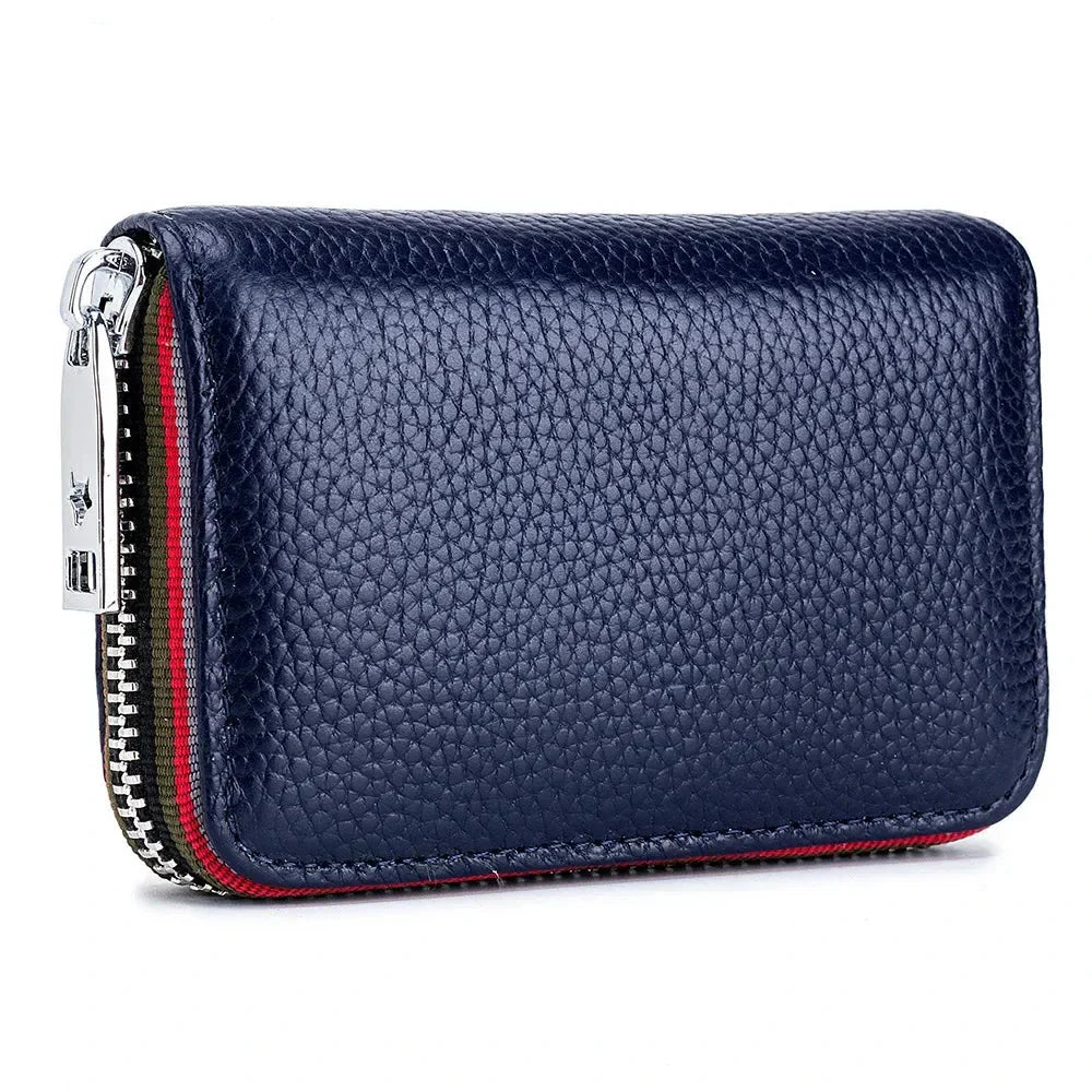 Maisy | RFID-blocking zip travel wallet made of faux leather