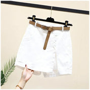 SUZY | Pure Cotton A-line Casual Shorts for Women