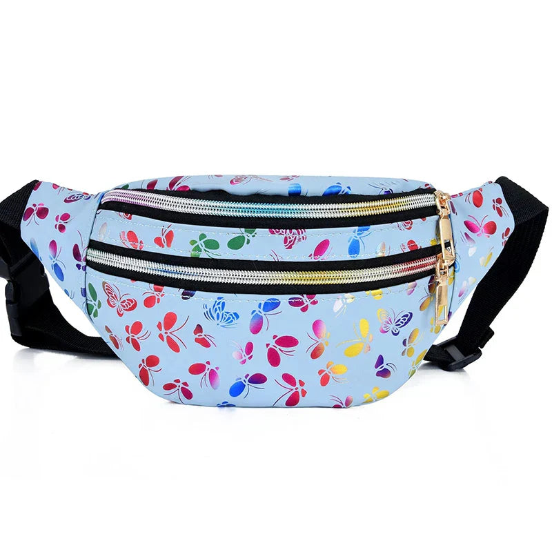 Lila | Women's Butterfly Print Crossbody Waist Bag