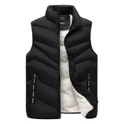 Karl Bodywarmer | Casual quilted vest with ultra-thin fleece lining for men