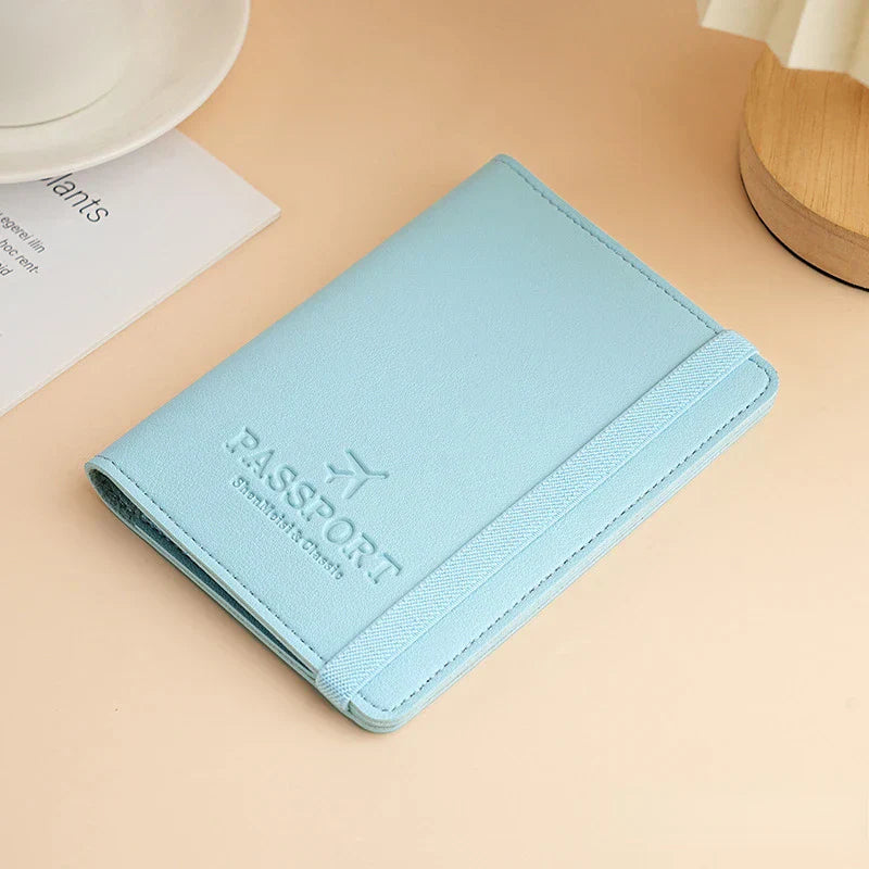 Linda | RFID-blocking passport card holder travel wallet