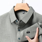 THEO | Comfortable Plaid Linen Shirt